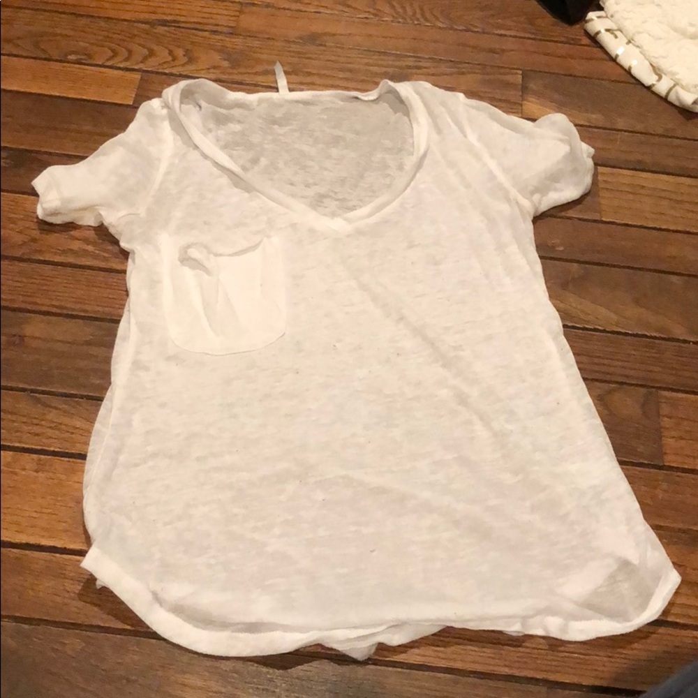 Classic white tee